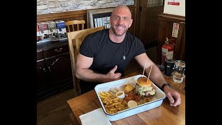 The Undefeated SkyScraper Burger Challenge at 'The New Inn' #burgerchallenge #foodchallenge #foodie