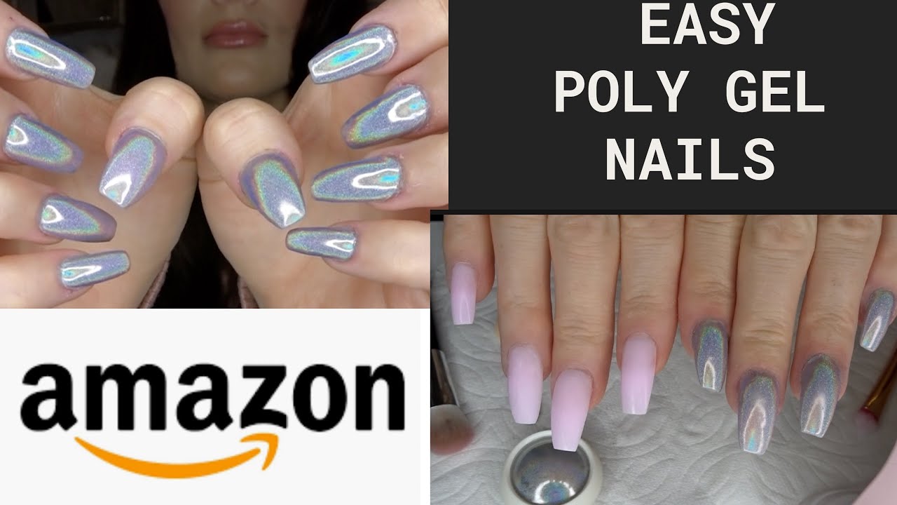 Easy DIY Poly Gel Nail Kit from Amazon Beetles YouTube