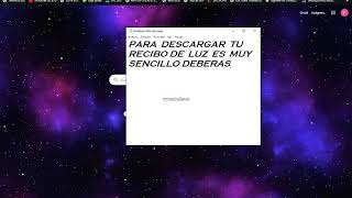 Como descargar recibo de luz!!!