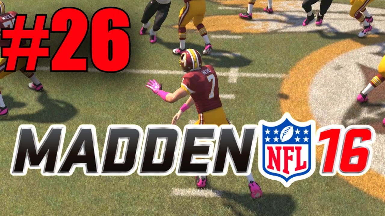 Madden 16 Career Mode - Part 26 - Joe Nero vs Joe Flacco! (Redskins vs Ravens) [Season 2, Week 6]