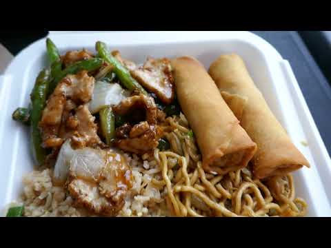 Panda Express Chinese Food Hollywood Los Angeles California USA February 16 2023 Fried Rice