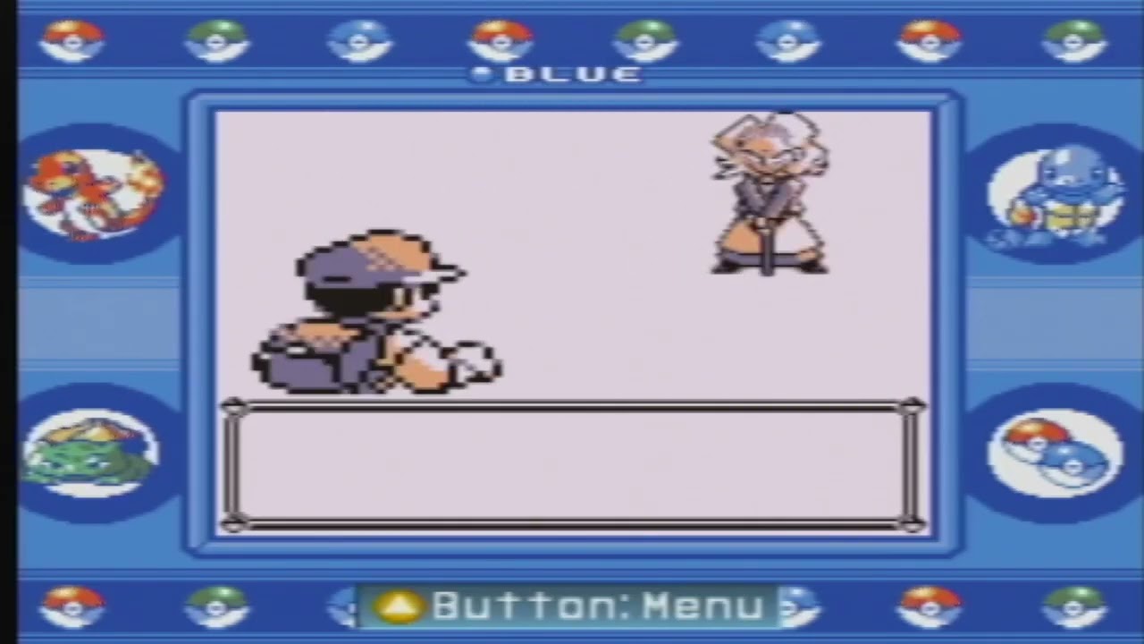 Pokémon Blue - playing Gameboy game on Pokémon stadium on N64 Finishing the PokéDex - Final