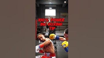 100% punch power inc boxing tip #boxingtips #boxingtechnique
