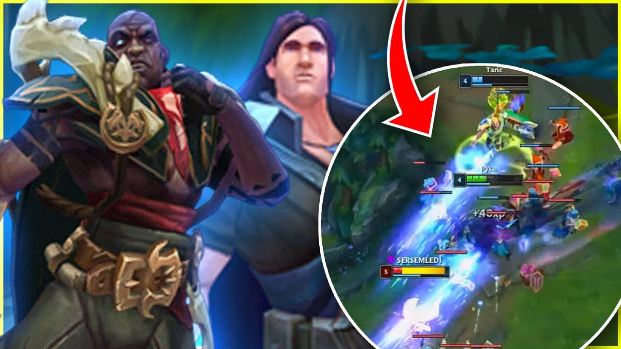 PYKE-TARİC %100 STUN RAKİBİ TİLT ETME TAKTİĞİ!