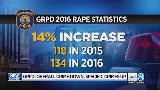GRPD 2016 statistics: Less crime overall, but rapes trend up