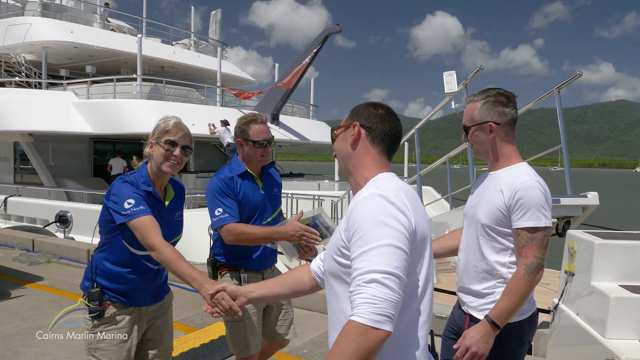 Cairns Marlin Marina - super yacht hot spot