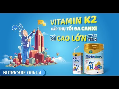 Video METACARE MỚI - HẤP THU CANXI TỐI ĐA - NUÔI CON CAO LỚN... - youtube