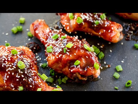 Korean Glazed Chicken Drumsticks