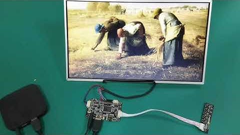 HDMI Audio LCD Controller Board With 15.6inch 1366x768 WLED Backlight LCD Screen