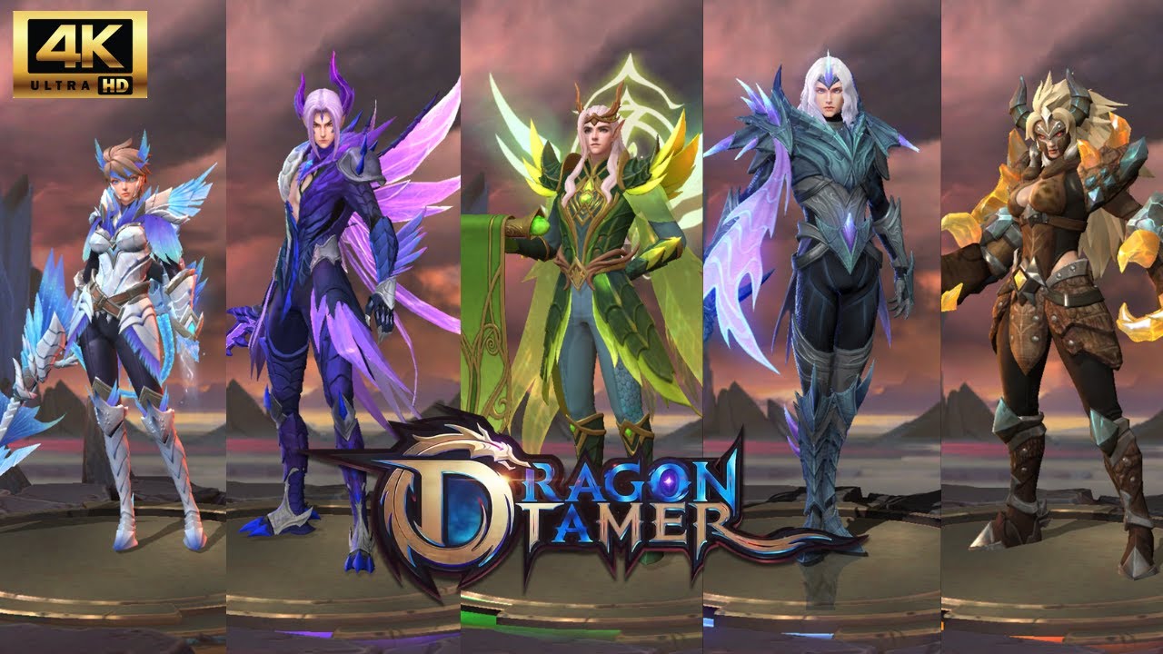 Dragon Tamer Skins Showcase | Entrance Animations | Mobile Legends 2025