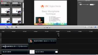 Screencasting workflow - editing and arranging