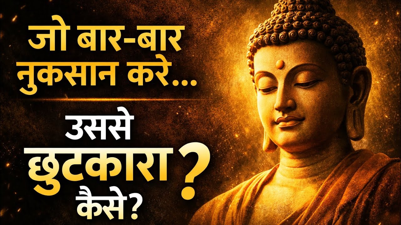 जब कोई आपका नुकसान बार-बार करता ही जाए, बुद्ध से प्रेरित छुटकारे का मार्ग।Wisdom Awaking Spiritual।