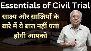 All about witness and their examination|| Essentials of a civil Trial || LK Bhargav Sir