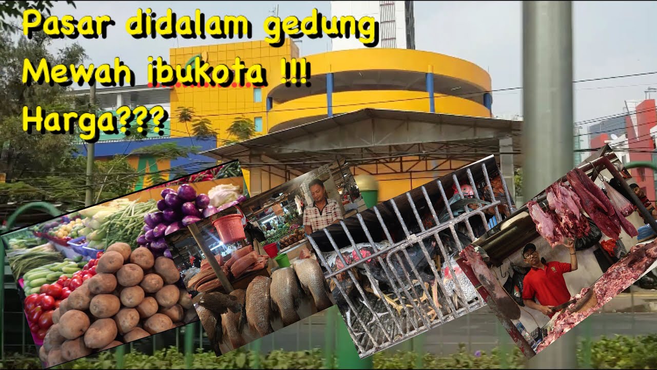Di MALL JAKARTA ada kandang AYAM ? Belanja Mingguan HEMAT di PASAR