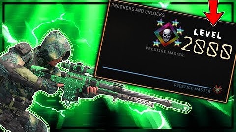 FIRST EVER Level 2000 on Black Ops 4.. (sniping only)