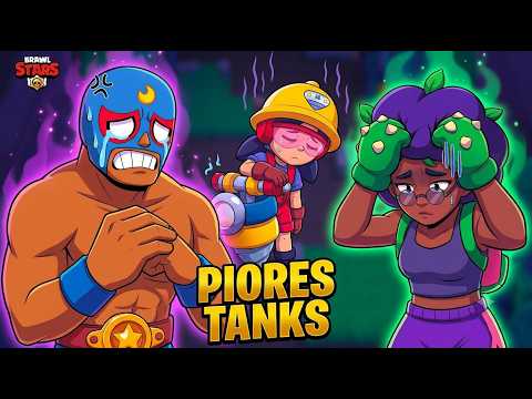 These are the WORST BRAWL STARS Tanks!