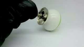 Light Green Ceramic Door Knob Wealth