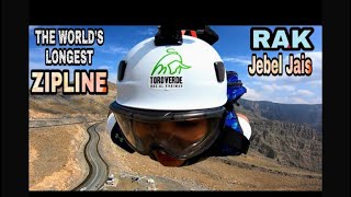 Zipline Jebel Jais | Worlds longest and fastest zipline | zipline dubai