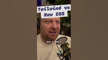 Tailwind is CSS but Adam was just nice enough to write it for you