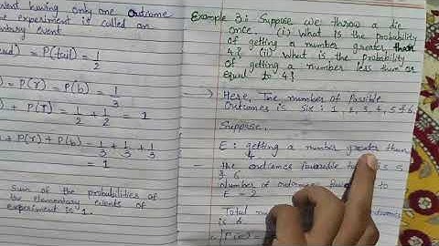 Std 10 Maths Chapter 15 PROBABILITY ( Lecture 2 )