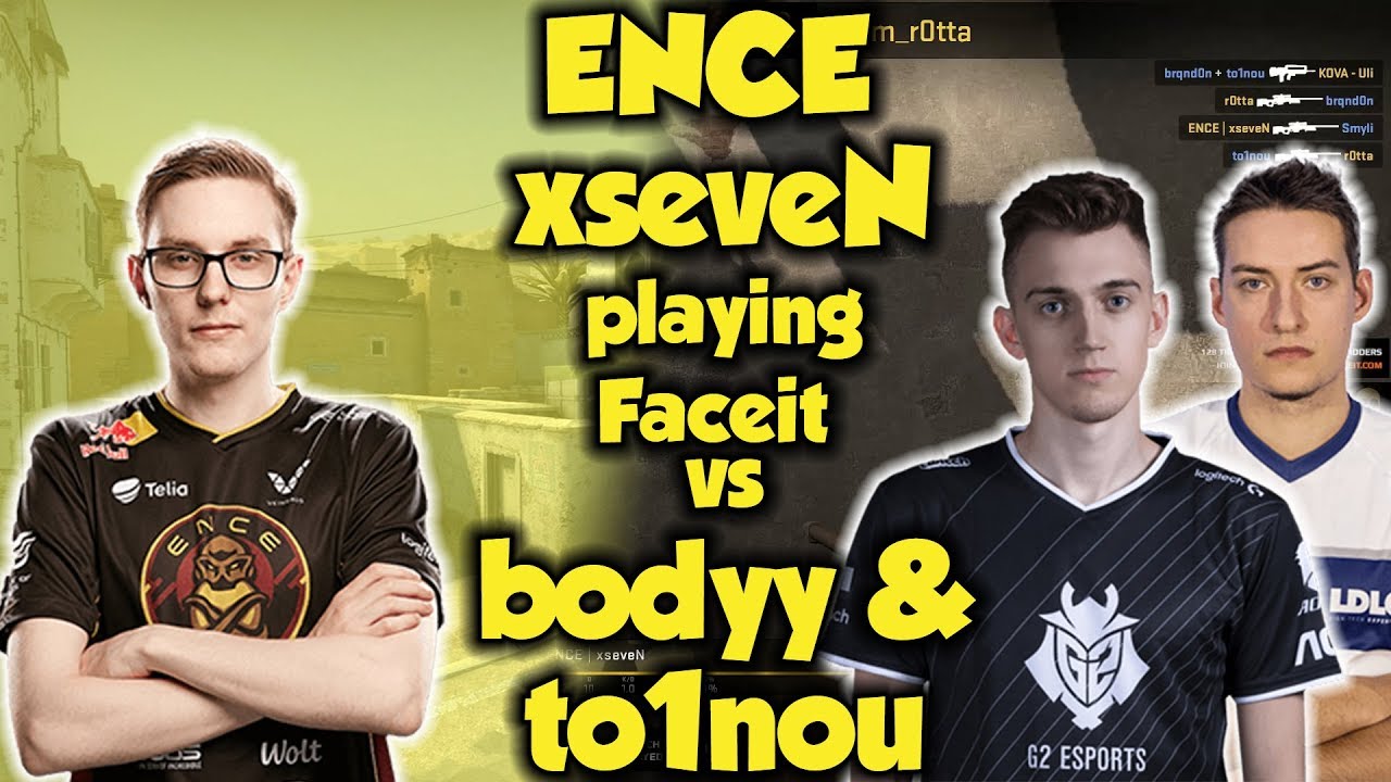 CS:GO - ENCE xseveN playing Faceit vs boddy & to1nou * Dust2 - YouTube