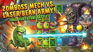 DR. ZOMBOSS IS BACK FROM THE FUTURE! 🚀 Can Laser Beans survive the ULTIMATE ROBOT ATTACK? #cartoon 