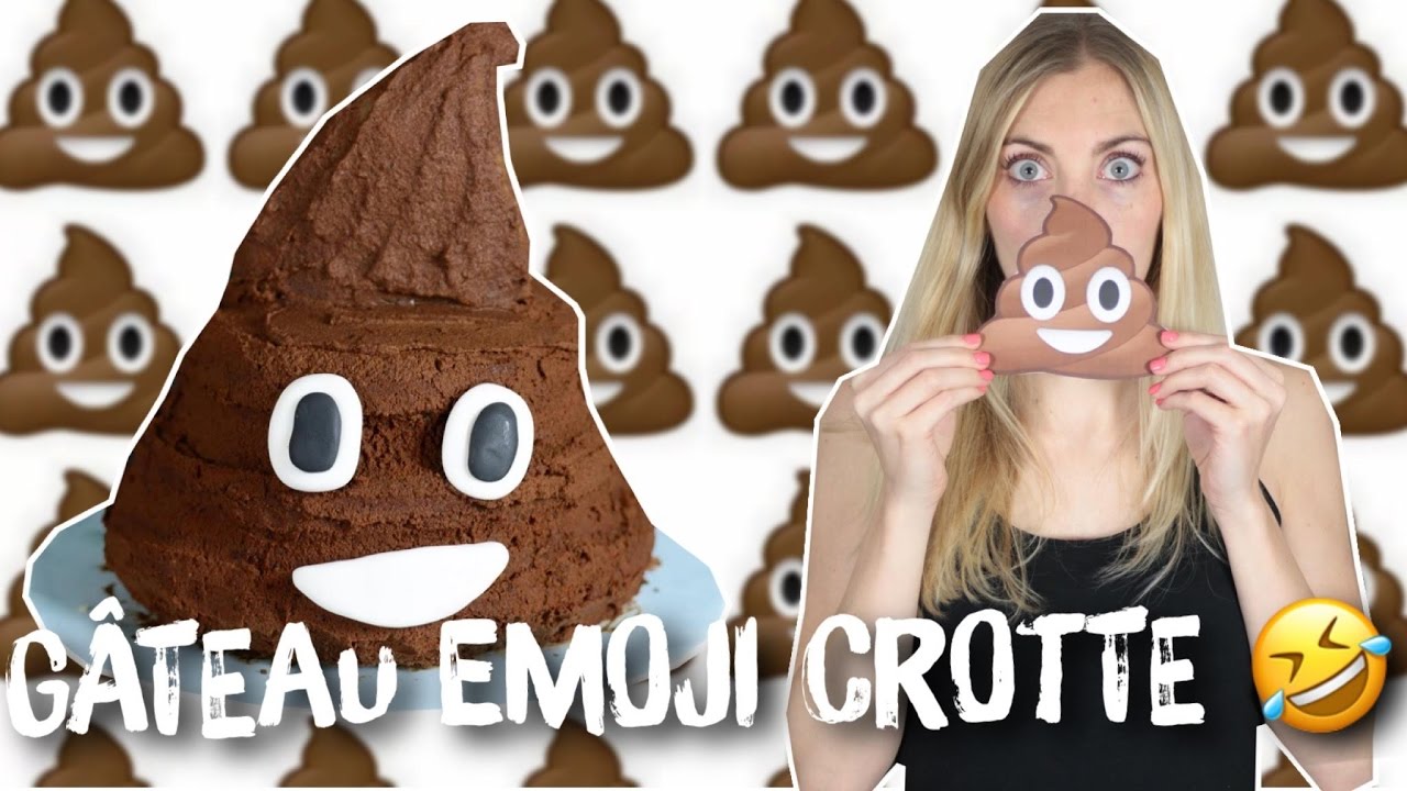 Poop emoji au Chocolat — Raconte-moi des salades