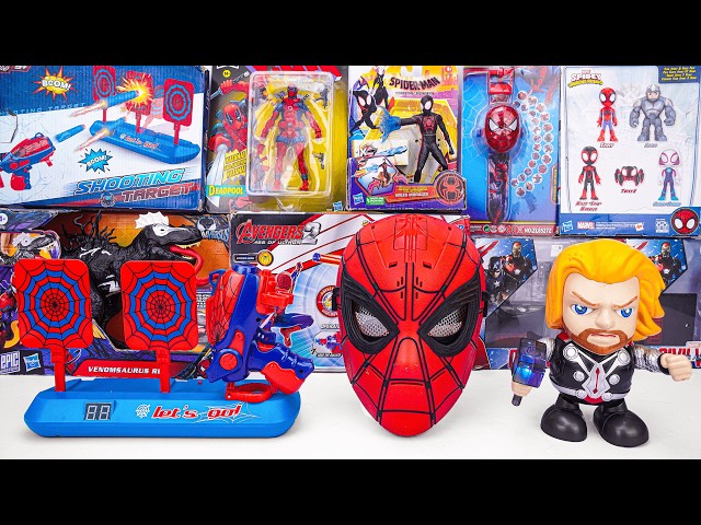 Marvel Spiderman Unboxing Toys Review ASMR | Popular Toy Figure Collection Compilation