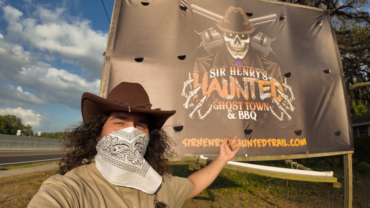 Haunted Trails… In APRIL?!  | Sir Henry’s Ghost Town & BBQ