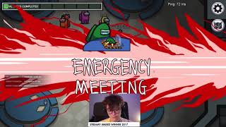 Among Us | DK failed vent saved by imposter teammate | DK, Steve and Dumbdog PoV