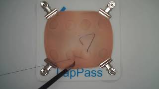 LapPass Task 4 exposed: flawless intracorporeal suturing and double‑knot mastery!