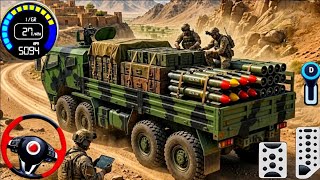 US Army Cargo Simulator Game: New Military Truck Driving Transport Game 2026 - Android Gameplay screenshot 4