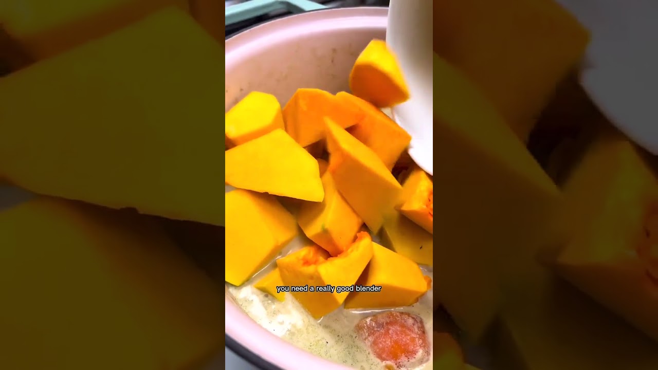 Sweet Potato and Pumpkin Soup Recipe 🍠