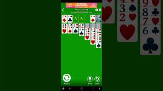 Tripledot solitaire, Day in the Museum, Level 73: Solve in less than 90 moves