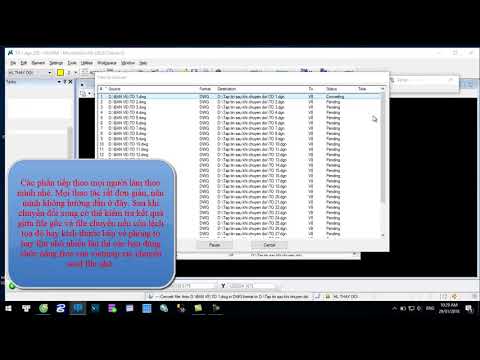 Video cad sang microstation,Cách chuyển từ AutoCAD sang... - youtube