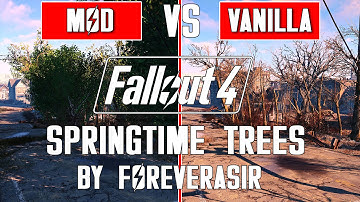 Fallout 4 Mods - Springtime Trees in 4K by foreverasir