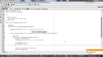 Vaadin7- Trabalhando com Window