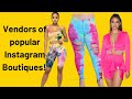 What Vendors do Instagram Boutiques Use?|FREE VENDOR LIST!