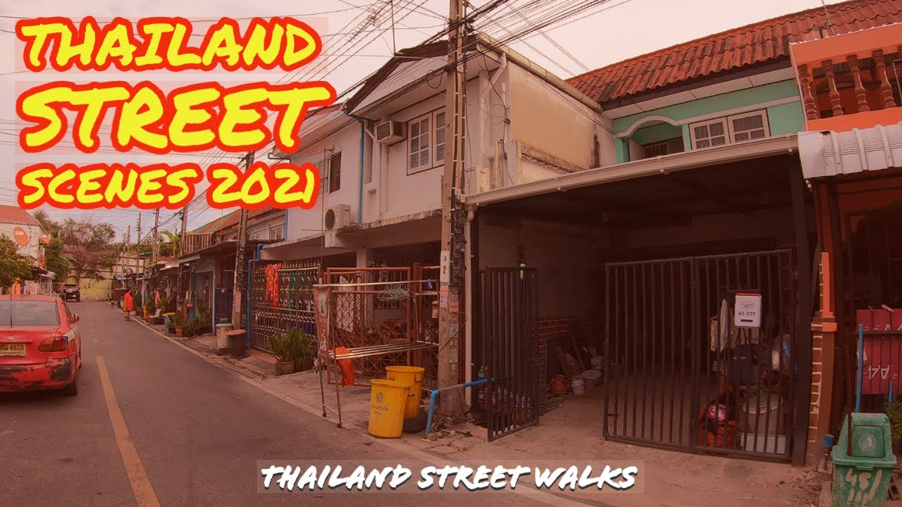(4k) Walking Tour / Thailand Street Life / Bang Yai Nonthaburi 2021