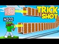 MINECRAFT PARKOUR MA CON I TRICK SHOTS!