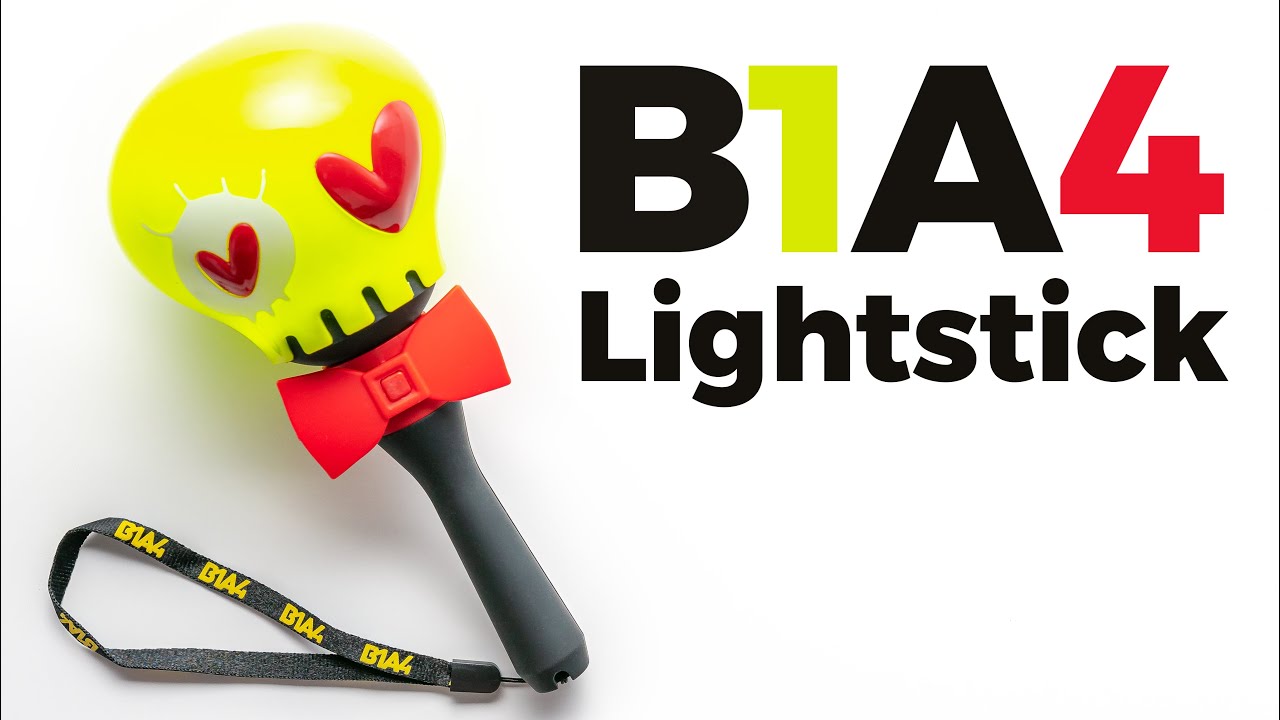 B1A4 Lightstick Unboxing / Quick Look - YouTube