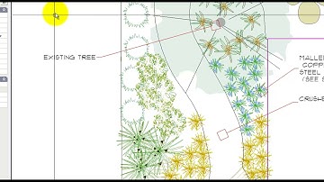 Manipulate notes in landscape design drawings by using a dimension style with a custom leader.