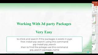 Network Programming  Python  Package Management &Tips p Part_2