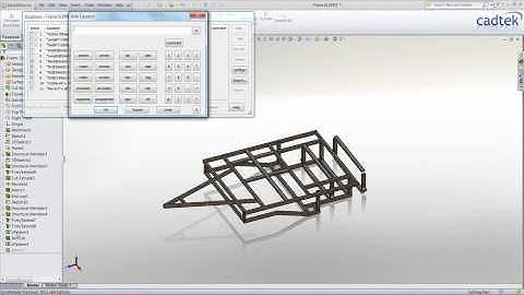 SolidWorks 2011: Equations