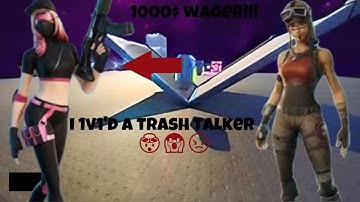 I 1v1’d a trash talker bad idea