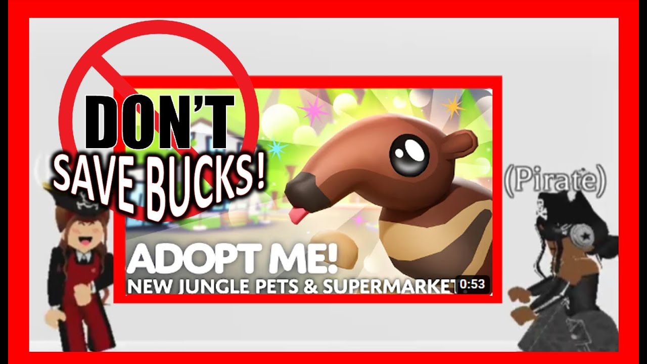 DON'T SAVE YOUR BUCKS for this CRAZY Adopt Me Update! #robloxedits # ...