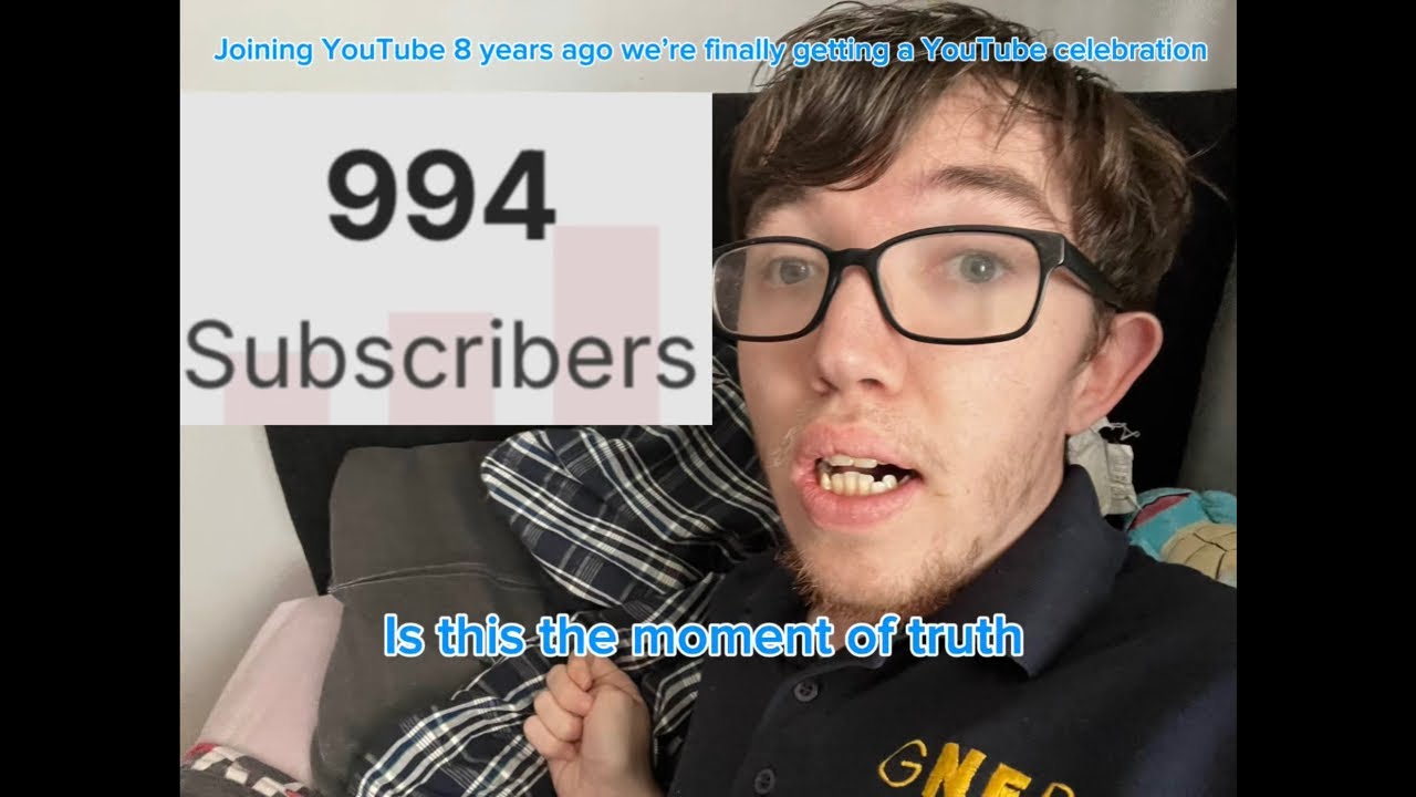 Jack Allen Trainspotter hitting 1,000 subscribers on YouTube part 2