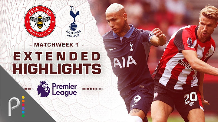 Brentford v. Tottenham Hotspur | PREMIER LEAGUE HIGHLIGHTS | 8/13/2023 | NBC Sports