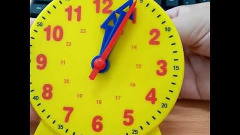 Learning Clock 3-Pin Linkage Gear Education Clock 24 Hours Minute Seconds Time Learning