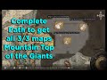 How To Get All 3/3 Maps Mountain Top Of Giants